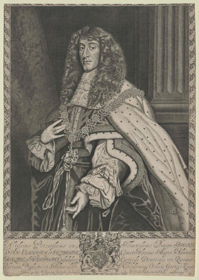 Jakob II kung av England, av Artist Unknown