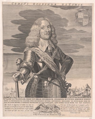 Jakob van Wassenaer-Obdam av Artist Unknown