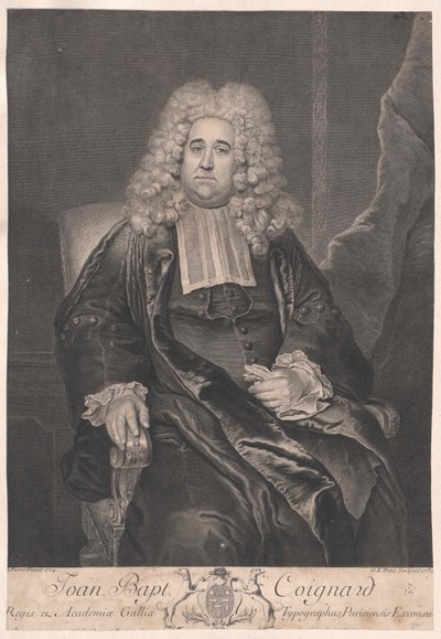 Jean Baptiste Coignard av Artist Unknown