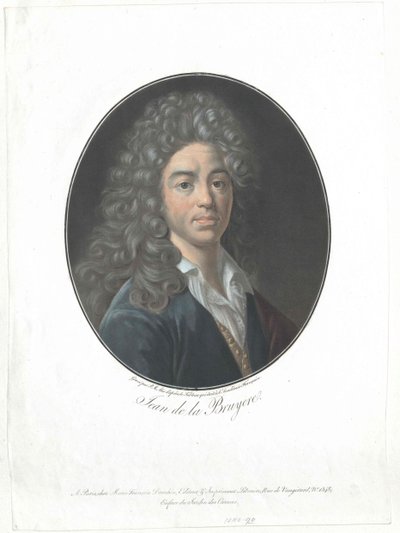 Jean de La Bruyere av Artist Unknown