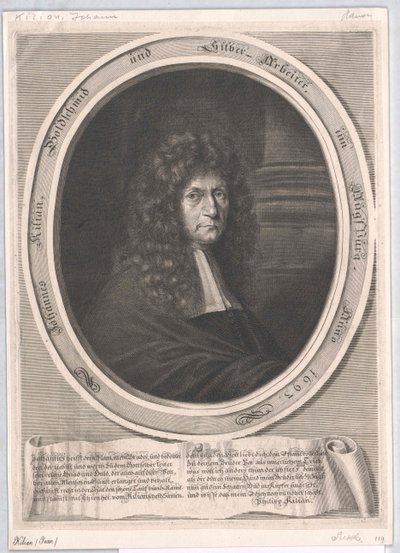 Johann Baptist Kilian av Artist Unknown
