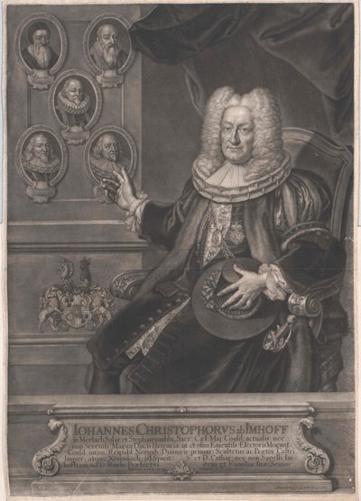 Johann Christoph Imhof av Artist Unknown