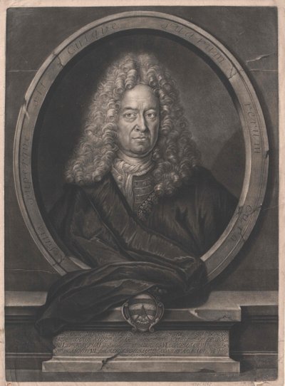 Johann Christoph von Ettner och Eiteritz av Artist Unknown