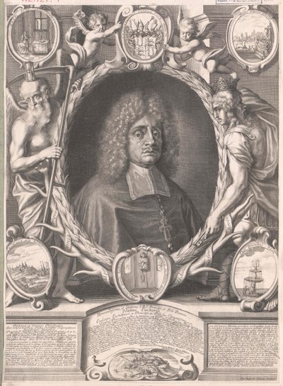 Johann Eucharius Baron Schenk von Castell (tryck) av Artist Unknown