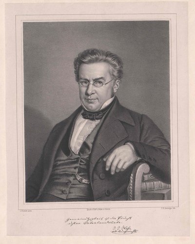 Johann Jakob Hess av Artist Unknown