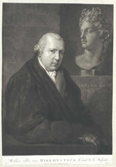 Johann Melchior adlig von Birkenstock av Artist Unknown