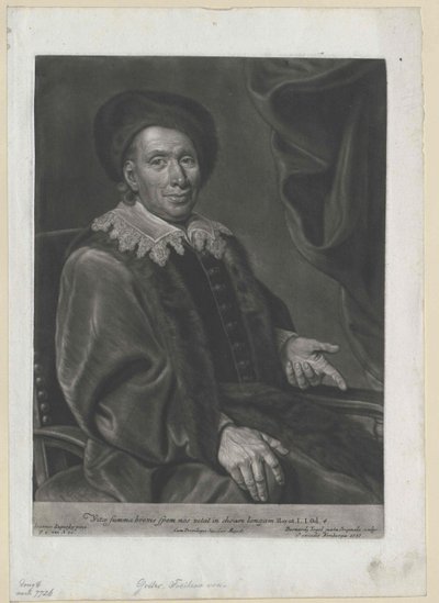 Johann Michael von Gotter av Artist Unknown