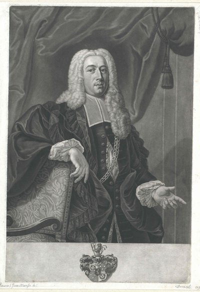 Johann Narciss Rauner av Artist Unknown