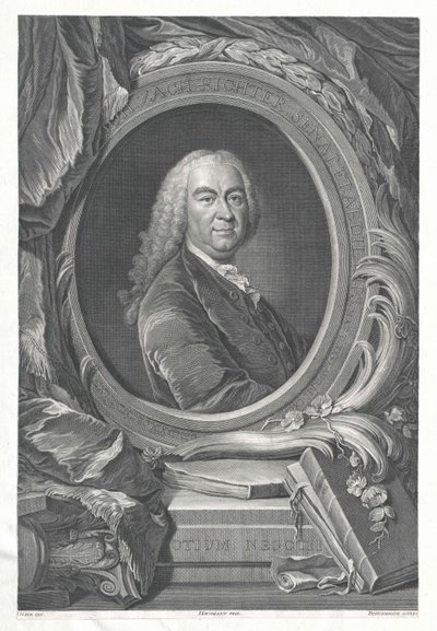 Johann Zachary Richter av Artist Unknown