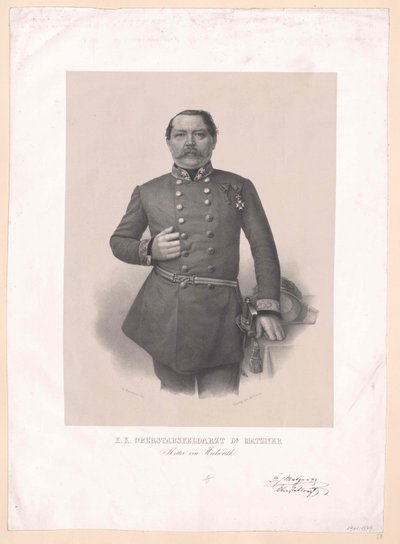 Johann riddare Matzner från Heilwerth av Artist Unknown