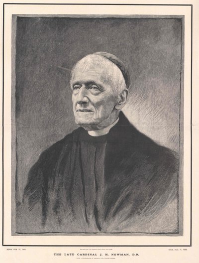 John Henry Newman av Artist Unknown