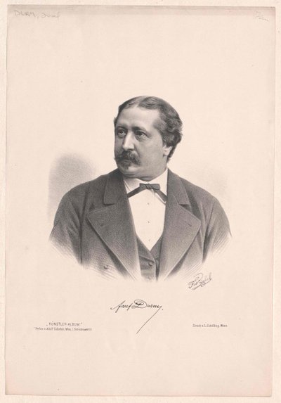 Joseph Durm (tryck) av Artist Unknown