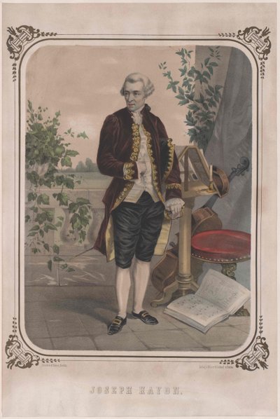 Joseph Haydn av Artist Unknown