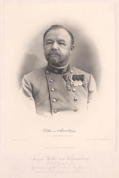 Joseph von Doeller-Wolframsberg (tryck) av Artist Unknown