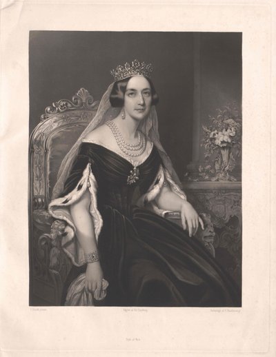 Josephine prinsessan Leuchtenberg av Artist Unknown