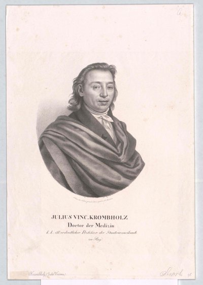 Julius Vincent värdefull von Krombholz av Artist Unknown