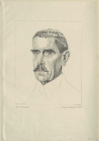 Julius von Wagner-Jauregg (tryck) av Artist Unknown