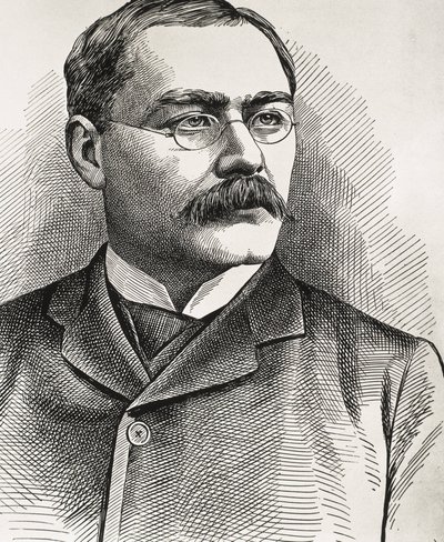 KIPLING, Rudyard (1865-1936). Brittisk författare, född i Indien. Nobelpriset i litteratur 1907. Porträtt av Kipling. Gravyr. av Artist Unknown