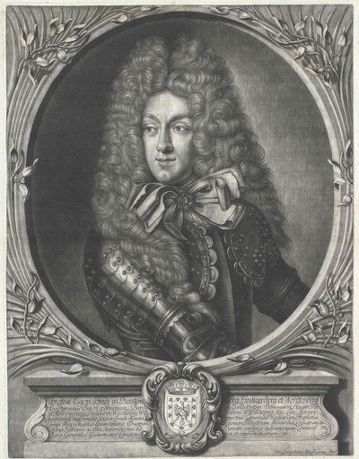Karl Egon greve von Fürstenberg av Artist Unknown