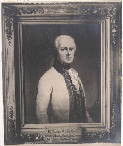 Karl Joseph greve von (1763-1824) Spangen von Uyternesse av Artist Unknown