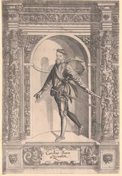 Karl baron Huset Zierotin av Artist Unknown