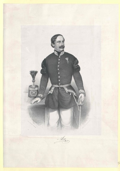 Karl von Lill-Lilienbach av Artist Unknown