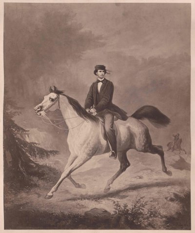 Kung av Bayern Ludvig II av Artist Unknown