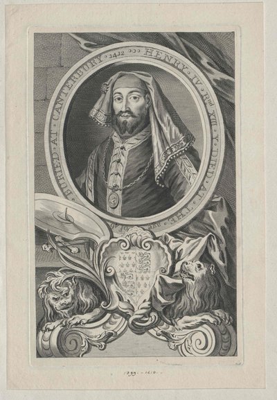 Kung av England Henrik IV av Artist Unknown