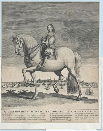 Kung av England Wilhelm III av Artist Unknown