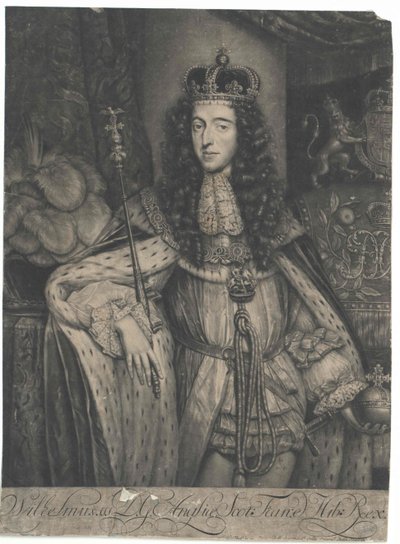 Kung av England Wilhelm III av Artist Unknown