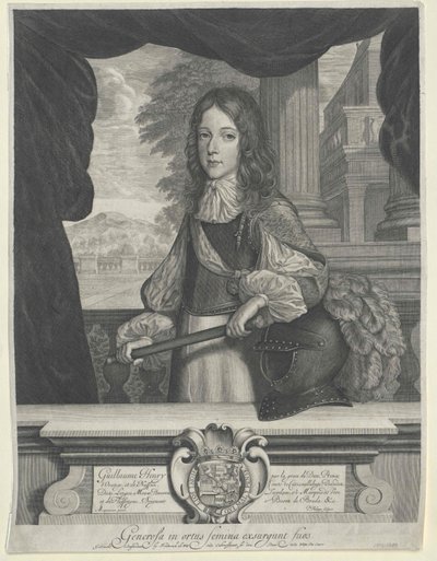 Kung av England Wilhelm III av Artist Unknown