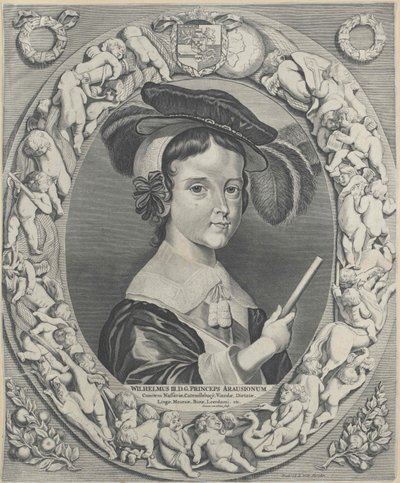 Kung av England William III av Artist Unknown