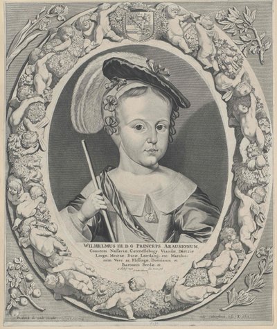 Kung av England William III av Artist Unknown