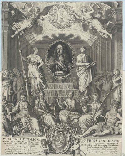 Kung av England William III av Artist Unknown