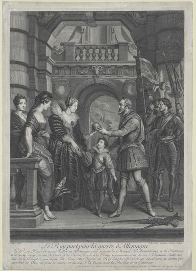 Kung av Frankrike Henrik IV av Artist Unknown