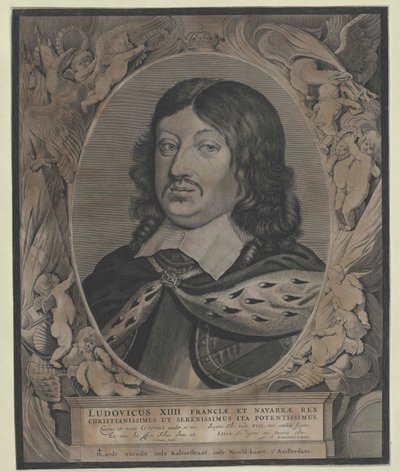 Kung av Frankrike Ludvig XIV av Artist Unknown