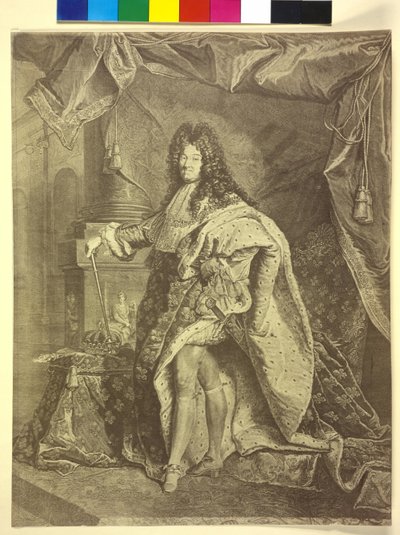 Kung av Frankrike Ludvig XIV av Artist Unknown