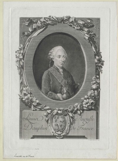 Kung av Frankrike Ludvig XVI av Artist Unknown