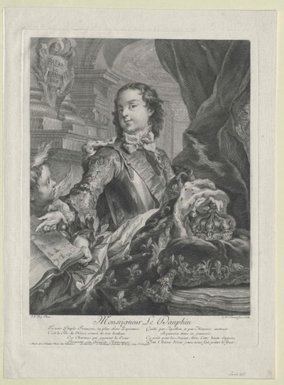 Kung av Frankrike Ludvig XV av Artist Unknown