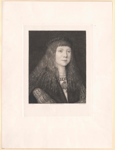 Kung av Ungern Lewis II (tryck) av Artist Unknown