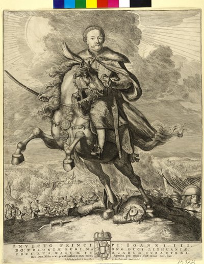 Kung av Polen Johann III Sobieski av Artist Unknown