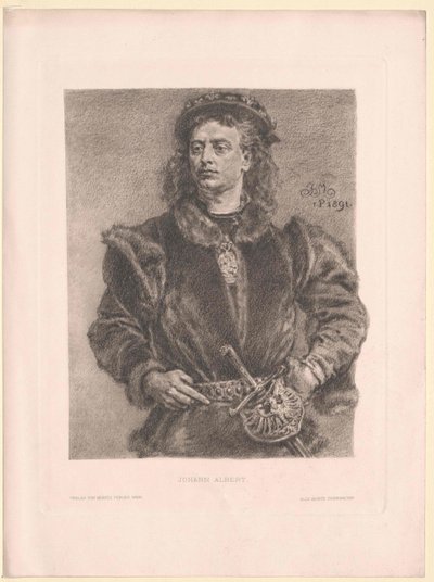 Kung av Polen Johann I Albrecht av Artist Unknown