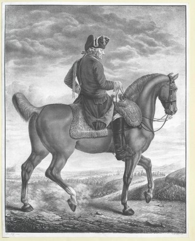 Kung av Preussen Fredrik II av Artist Unknown
