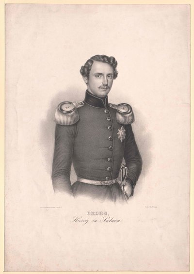 Kung av Sachsen George av Artist Unknown