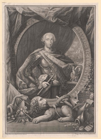 Kung av Spanien Karl III av Artist Unknown