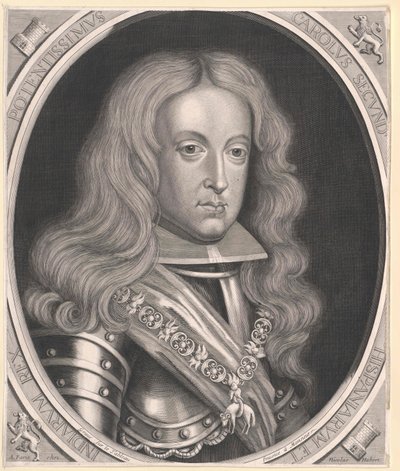 Kung av Spanien Karl II av Artist Unknown