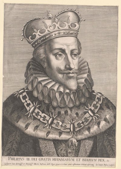 Kung av Spanien Filip III av Artist Unknown