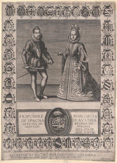 Kung av Spanien Filip III av Artist Unknown