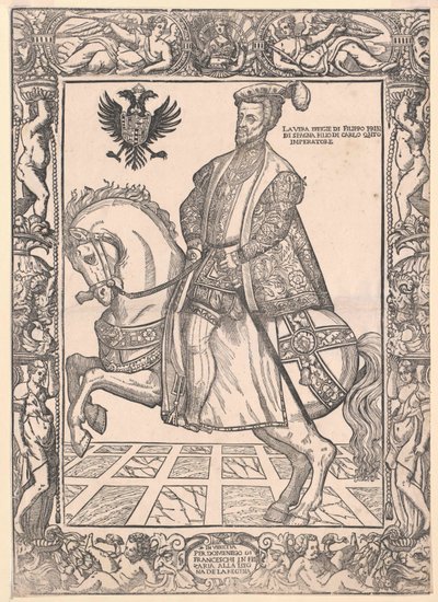 Kung av Spanien Filip II av Artist Unknown