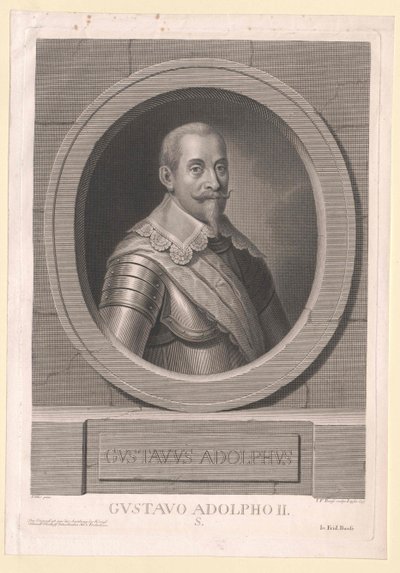 Kung av Sverige Gustav II Adolf av Sverige av Artist Unknown
